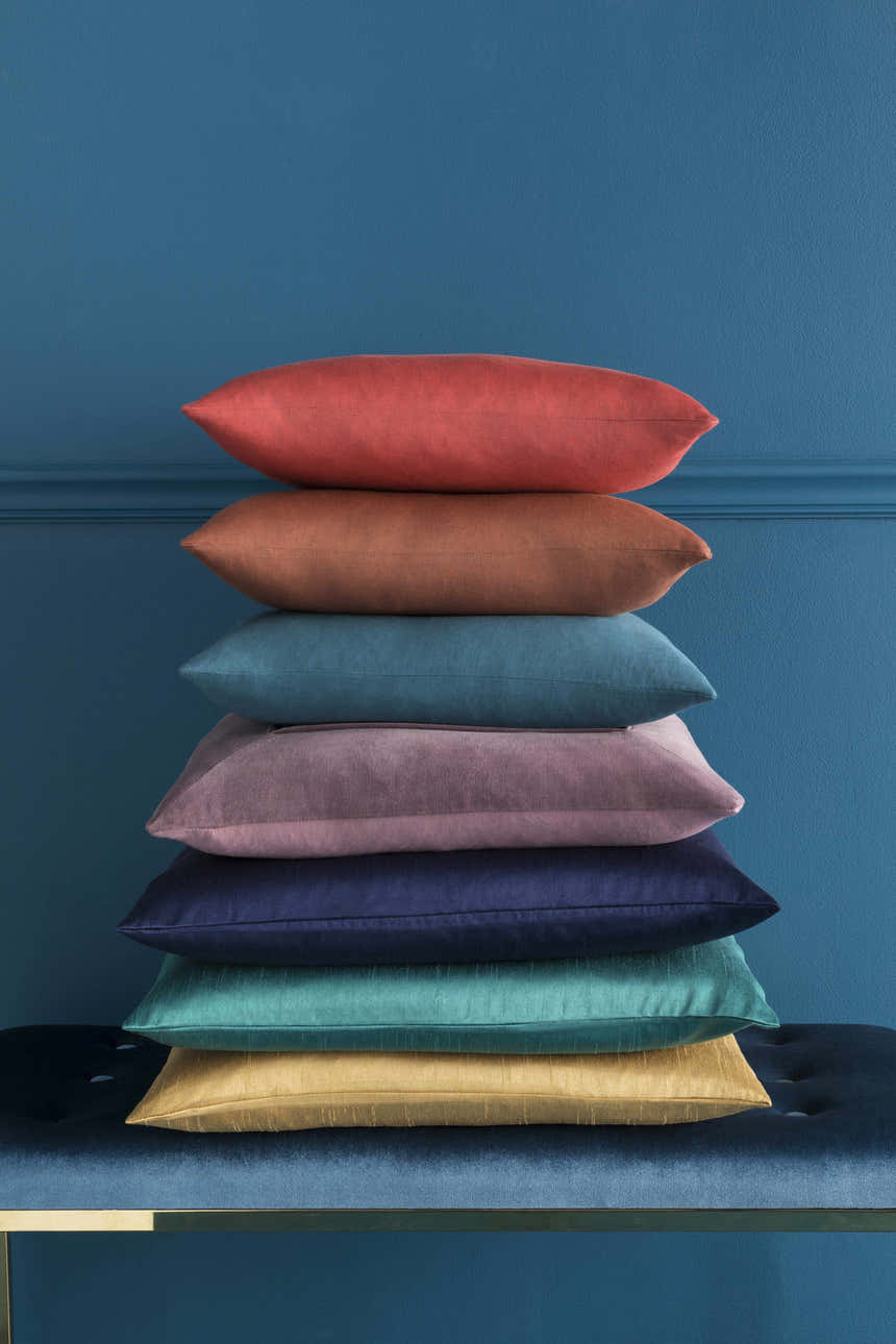 Solvay Mustard Square Throw Pillow - Clearance