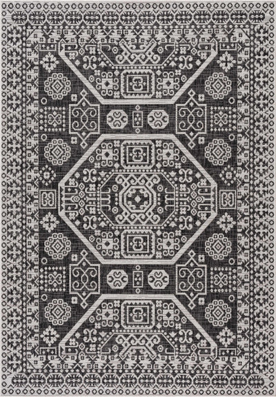 Kingscliff Black&White Outdoor Rug - Clearance