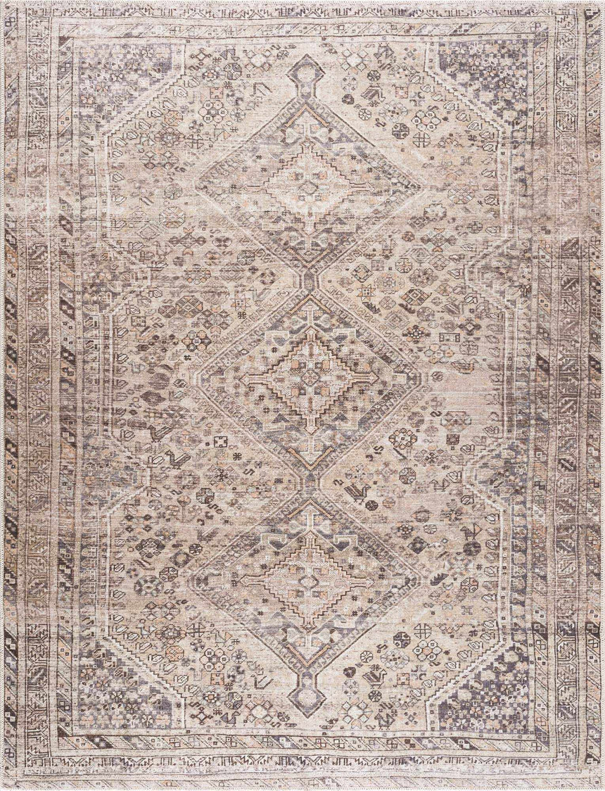 Nadie Beige Medallion Area Rug