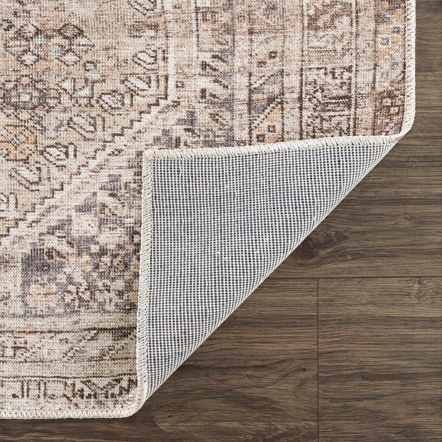 Nadie Beige Medallion Area Rug