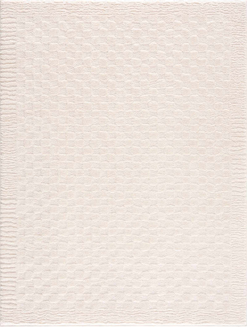Leryn Ivory Checkered Area Rug – Boutique Rugs