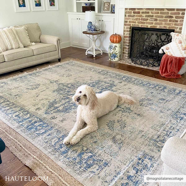 Fairlands Handmade Cotton-blend Rug - Clearance