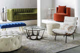Vendychany Burgundy Swivel Chair - Clearance