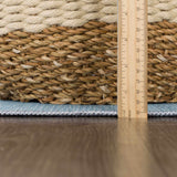 Petey Blue Animal Print Washable Kids Rug - Clearance