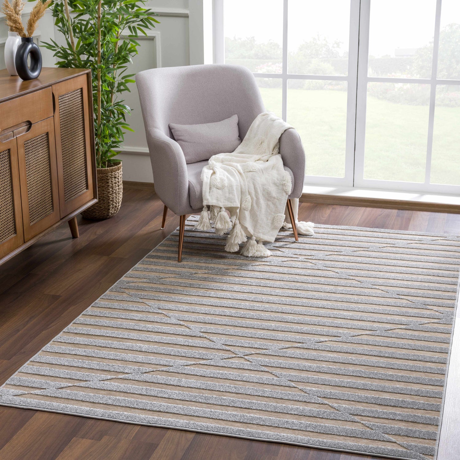 Webuye 3D Outdoor Area Rug - Clearance