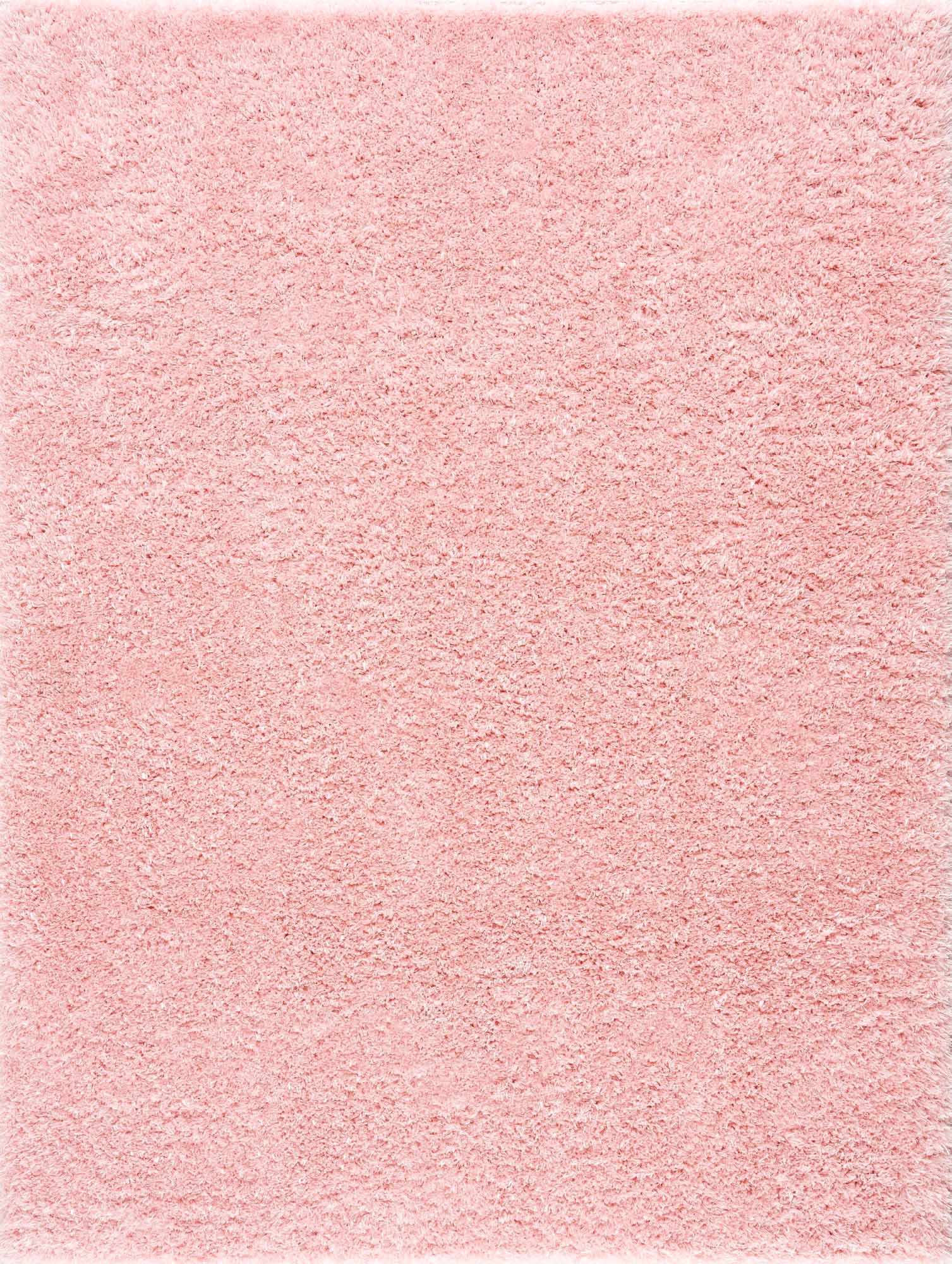 Faina Solid Pink Shag Washable Area Rug - Clearance – Boutique Rugs