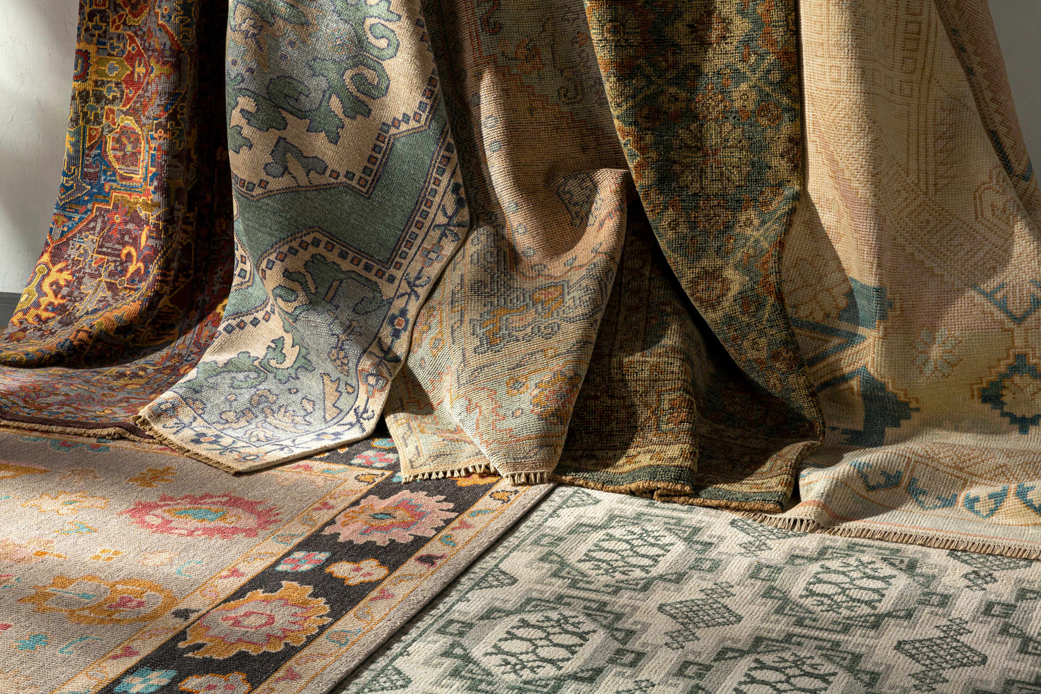 Garissa Hand Knotted Wool & Viscose Area Rug