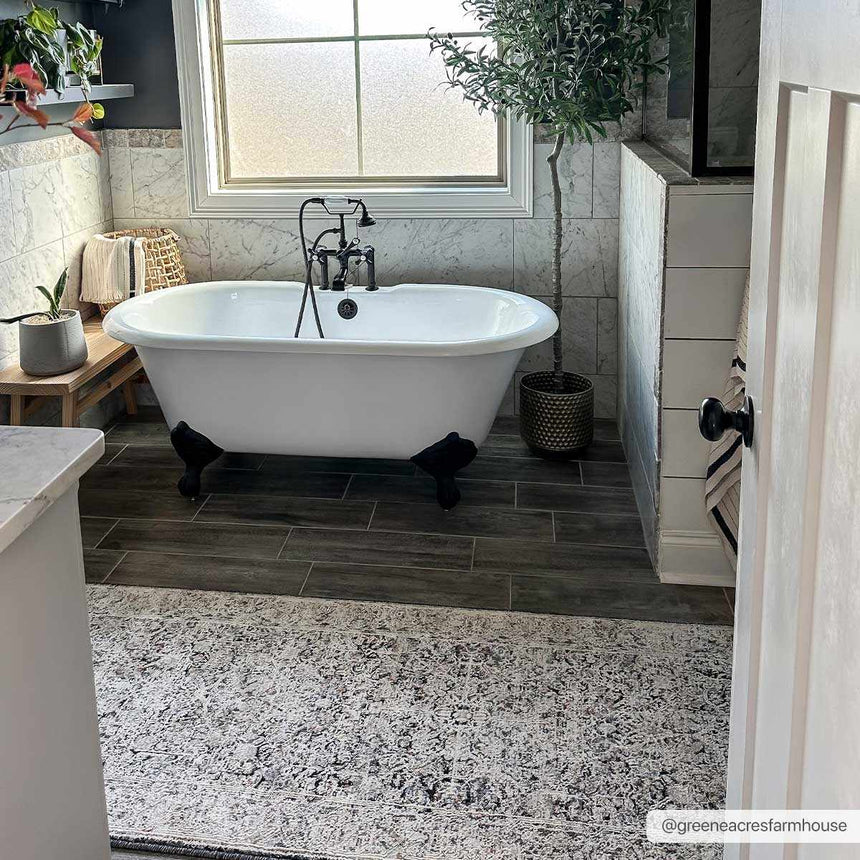 Haran Natural Gray Area Rug - Clearance