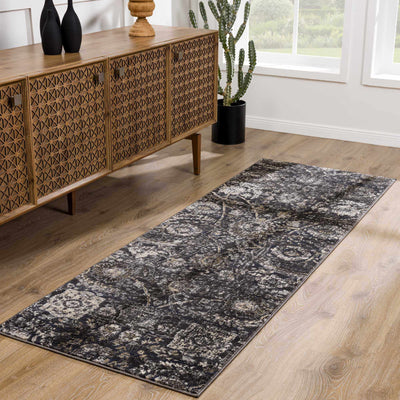 Georgiana Black Area Rug