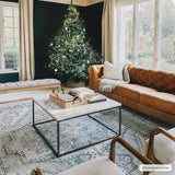 Kenmare Blue Medallion Rug - Clearance