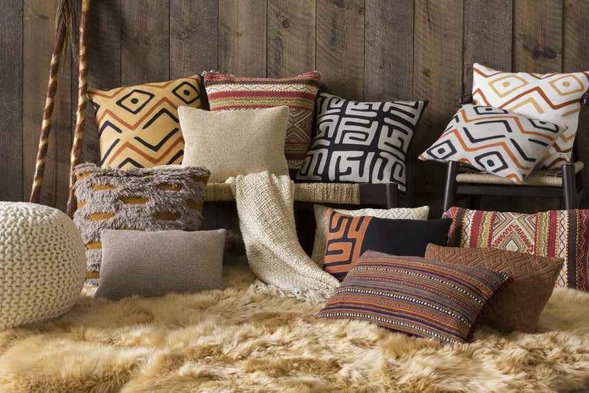 Braden Geometric Throw Pillow - Clearance