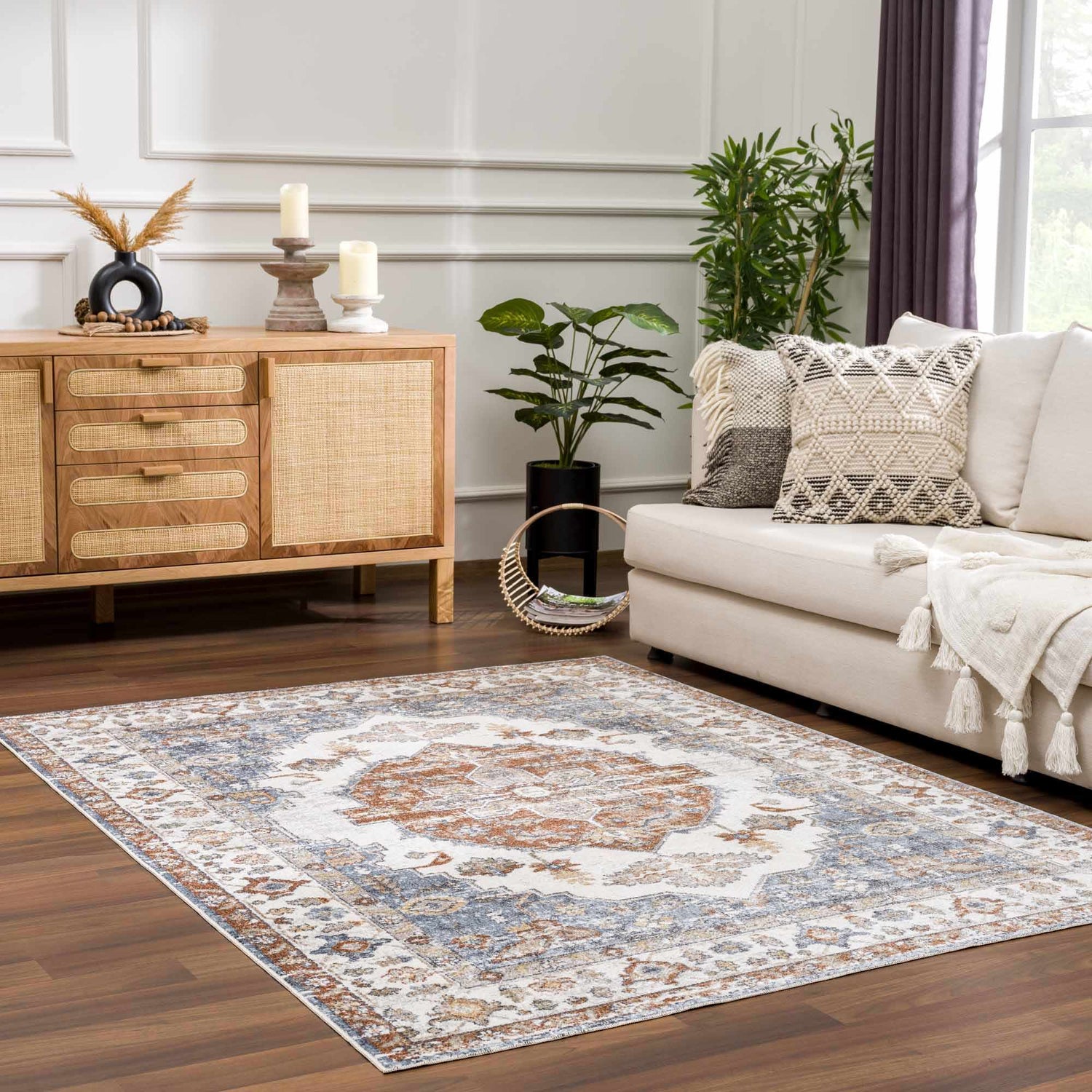 Ebbe Washable Area Rug - Clearance