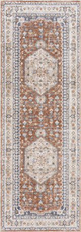 Gael Rust Boutique Washable Rug