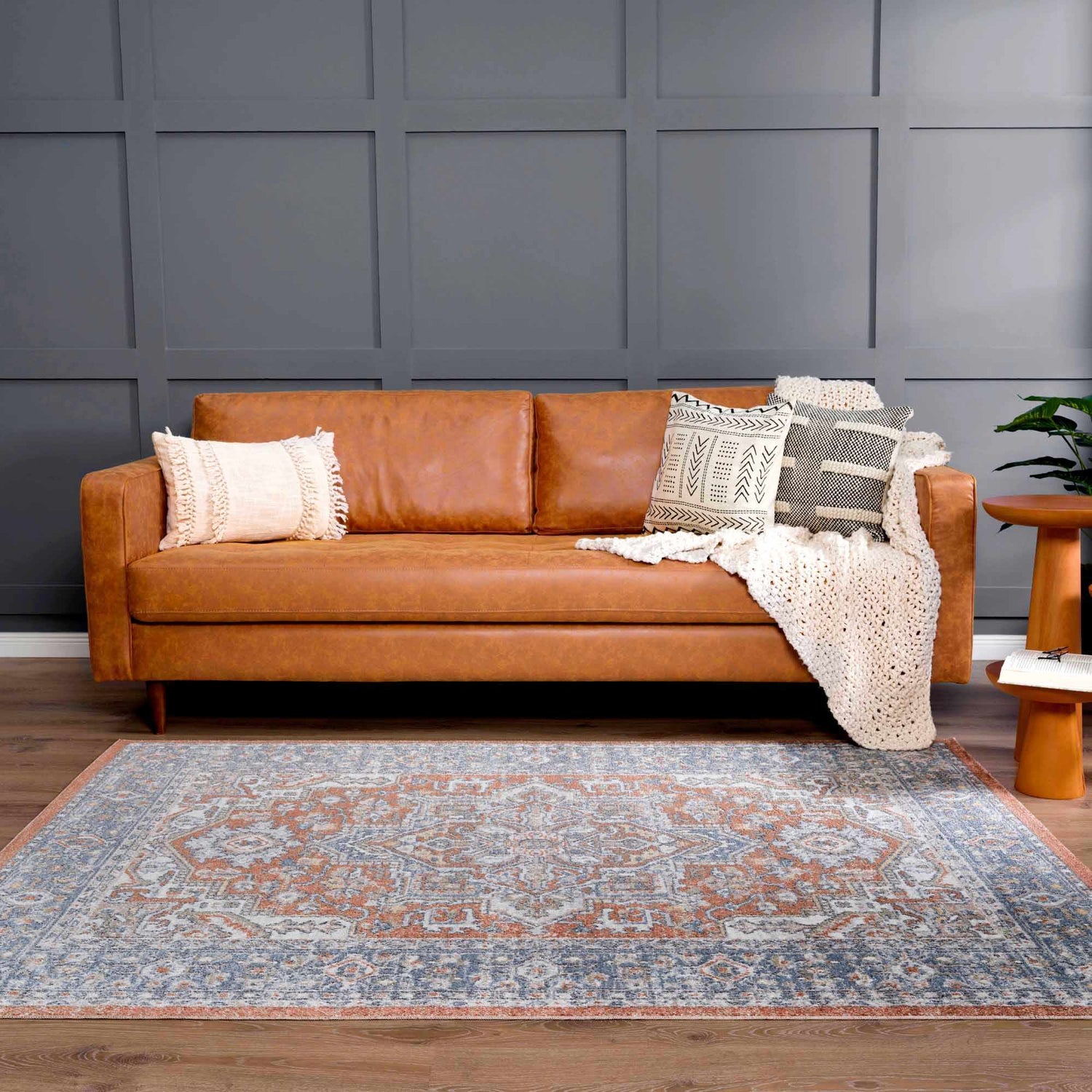 Ember Washable Area Rug - Clearance