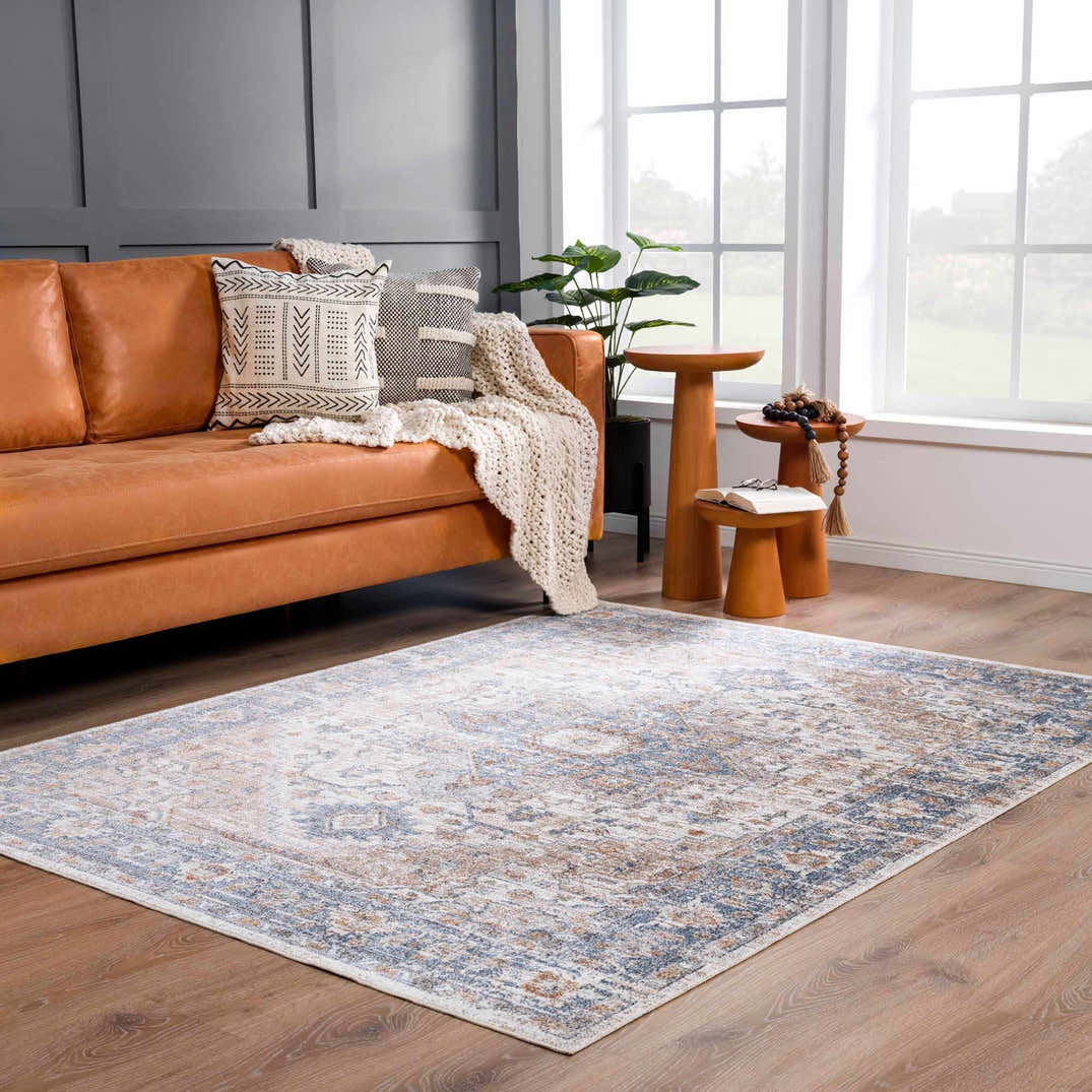 Ezri Cream Washable Area Rug – Boutique Rugs