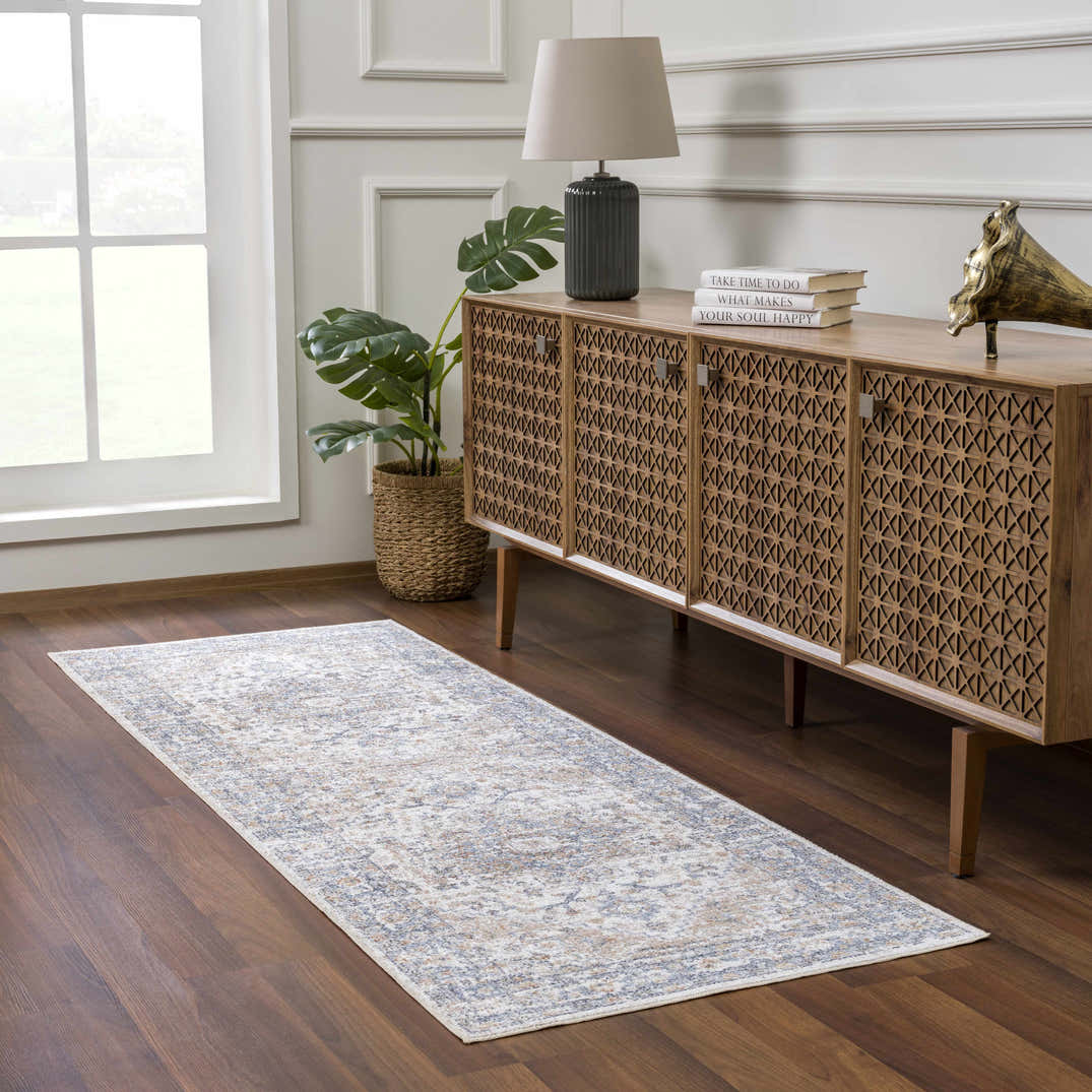 Ezri Cream Washable Area Rug – Boutique Rugs
