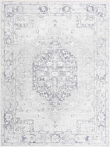 Akram Antrasit Flat Pile Washable Rug