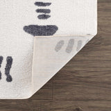 Eitan Gray Washable Area Rug - Clearance