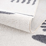 Eitan Gray Washable Area Rug - Clearance
