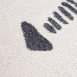 Eitan Gray Washable Area Rug - Clearance