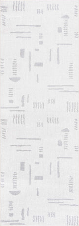 Eitan Modern Washable Off-White Rug - Clearance