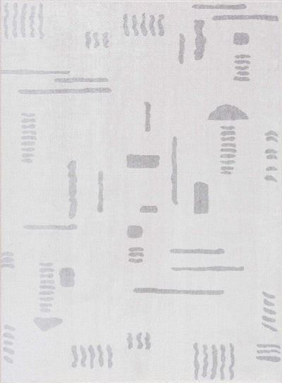 Eitan Modern Washable Off-White Rug - Limited Edition