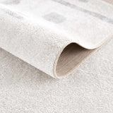 Eitan Modern Washable Off-White Rug - Clearance