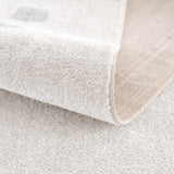Eitan Modern Washable Off-White Rug - Clearance
