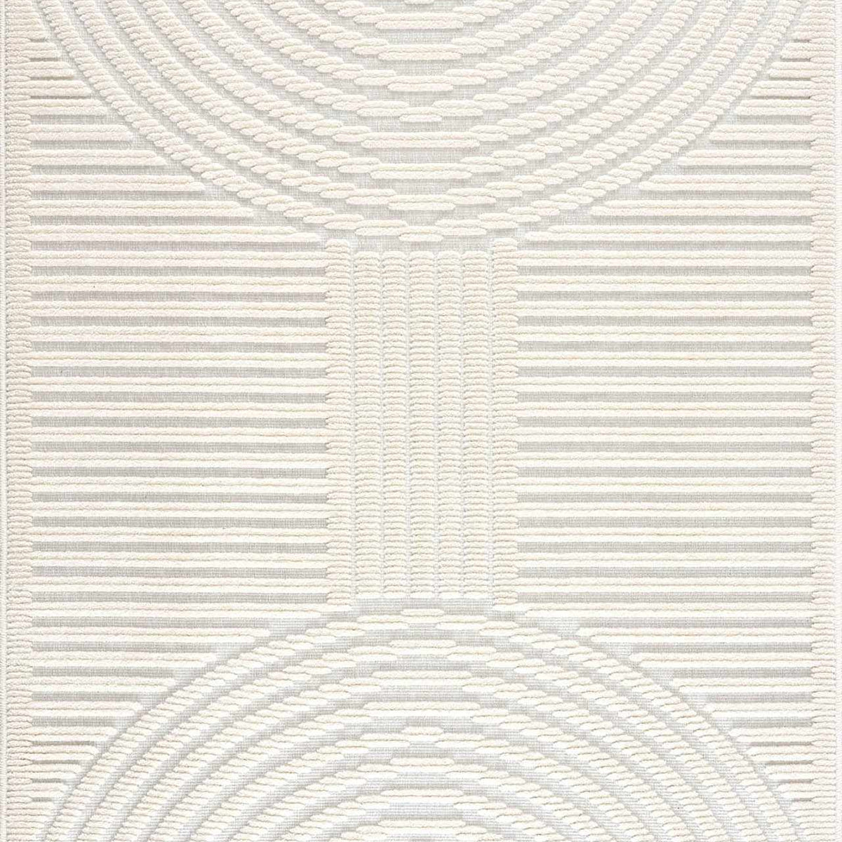 Deron White Washable 3D Rug – Boutique Rugs