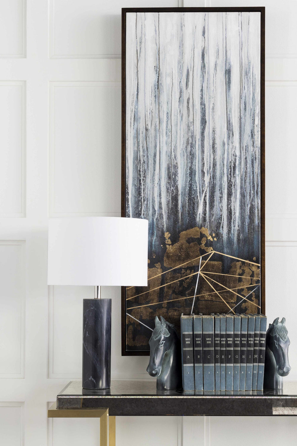 Babensham Contemporary Canvas Art Wall Decor - Clearance