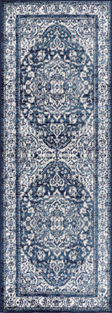 Billy Blue Medallion Rug - Promo