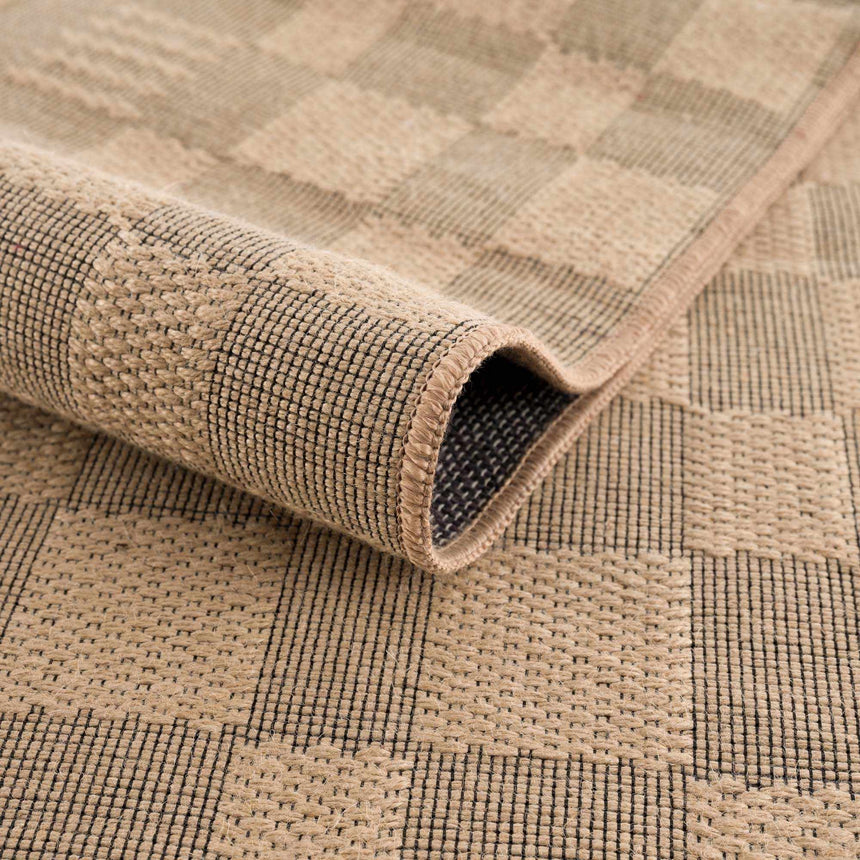 Nairi Checkered Washable Jute Rug – Boutique Rugs