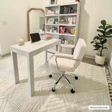 Manyas 3D Bone Area Rug with Tassels