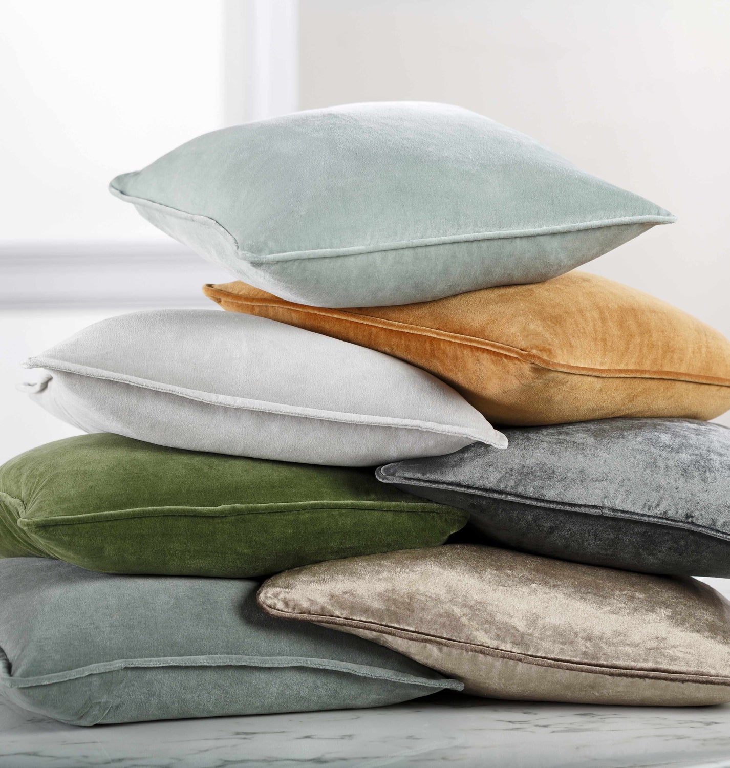 Flagler Seafom Square Throw Pillow