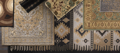 Fogertown Black Western Rug