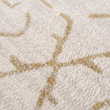 Azzan Cream & Gold Area Rug - Clearance