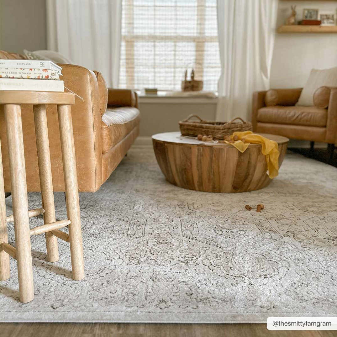 Morehouse Rug Parkerfield Area Rug I Moroccan Farmhouse Style Rug and Runner ...