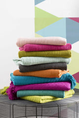 Chiconcuac Magenta Throw Blanket