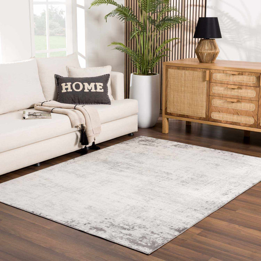 Kalanganan Abstract Gray Rug - Clearance