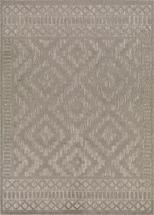 Feya Gray Outdoor Rug - Clearance