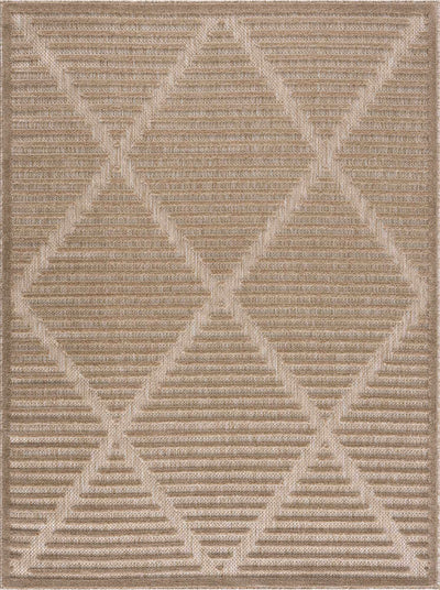 Anah Tan Outdoor Rug - Clearance