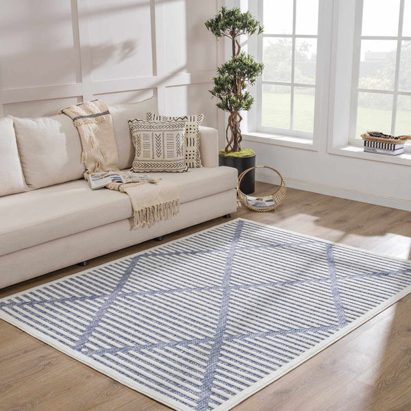 Anah Blue Outdoor Rug