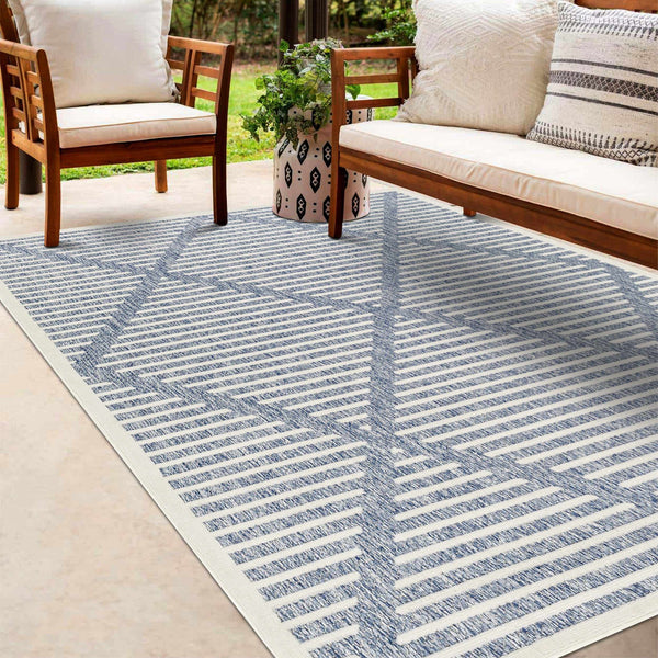 Anah Blue Outdoor Rug