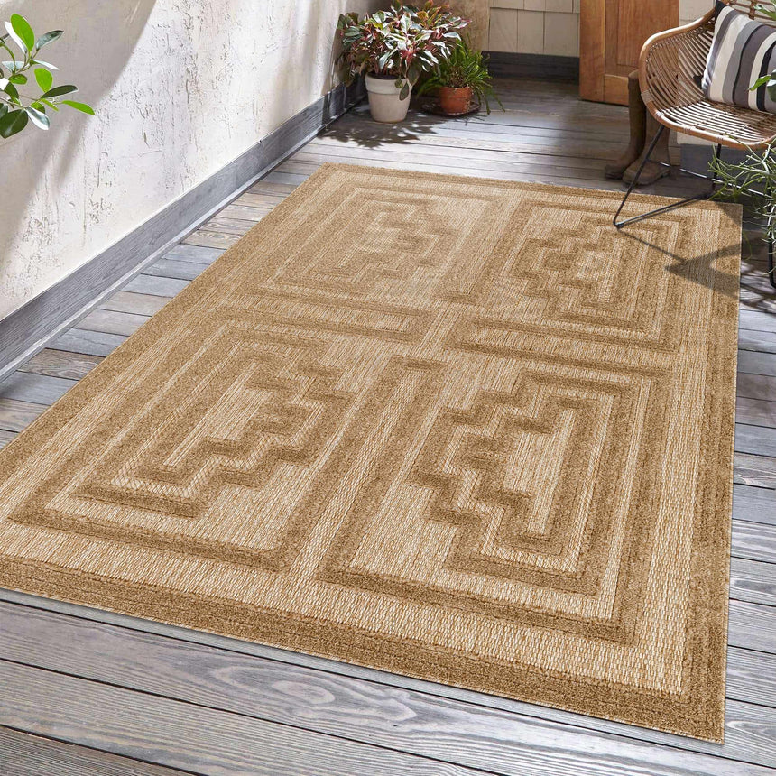 Yves Tan Outdoor Rug - Clearance