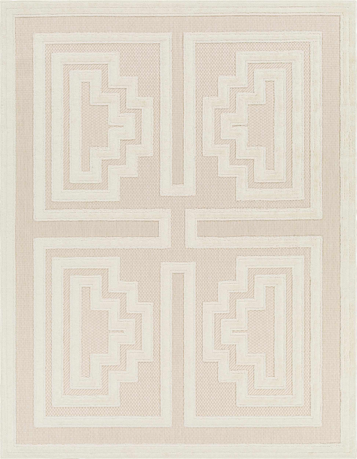 Yves Cream Outdoor Rug - Clearance
