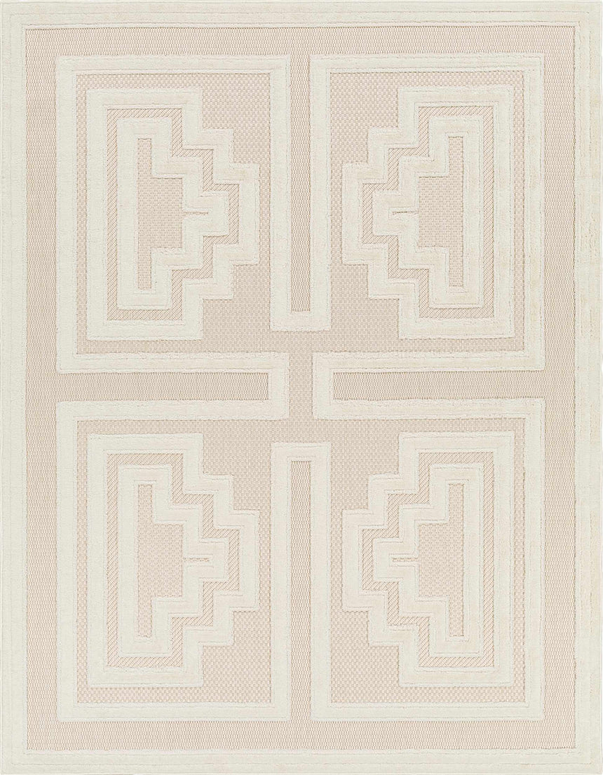 Yves Cream Outdoor Rug - Clearance