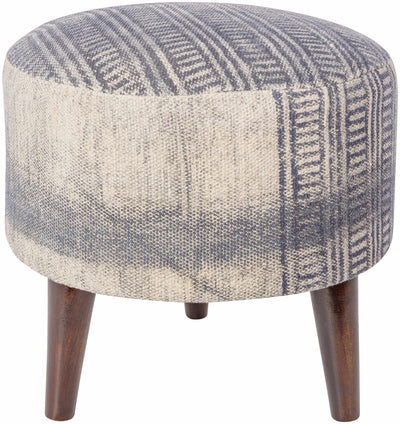 Serramanna Textured Cotton Ottoman