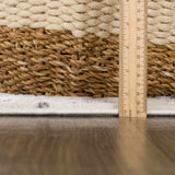 Junko Gray & Blue Marble Area Rug - Clearance