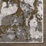 Kaleo Gray & Green Marble Area Rug - Clearance