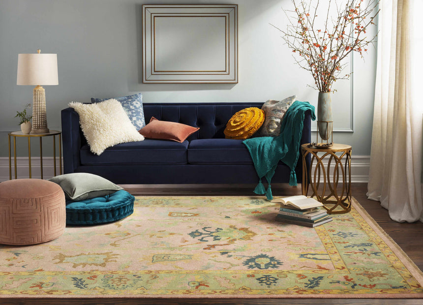 Allgood Premium Hand Knotted Wool Area Rug